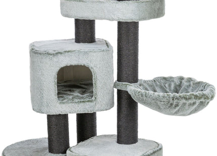 Trixie Kratzbaum Miguel – Katzenbaum grün-weiss 146 cm