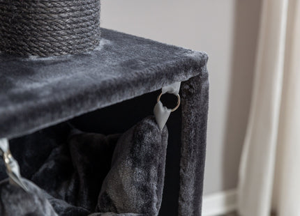 Trixie Kratzbaum Antonio - Katzenkratzbaum anthrazit 167 cm