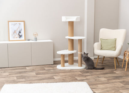 Trixie Kratzbaum Lonni – Katzenkratzbaum beige 132cm