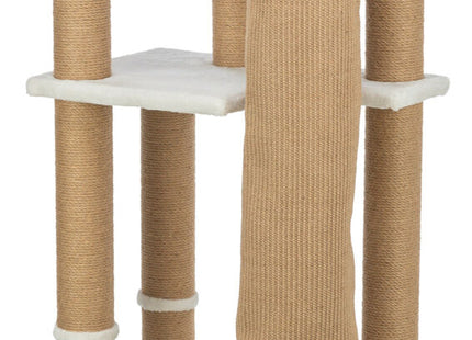 Trixie Kratzbaum Active - Katzenkratzbaum, weiss, 150 cm