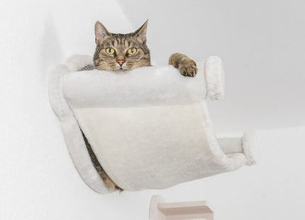 Trixie Hängematte – Wandmontage, weiss/grau, bis 5 kg