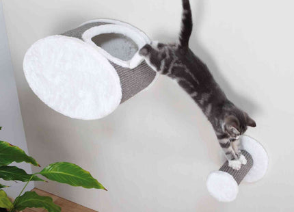 Trixie Kuschelhöhle - Wandmontage, weiss/grau