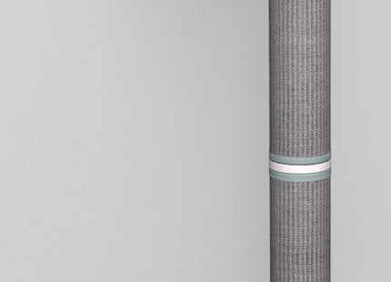 Trixie Wand-Set 1, Stamm mit Wandhaltern, weiss/grau