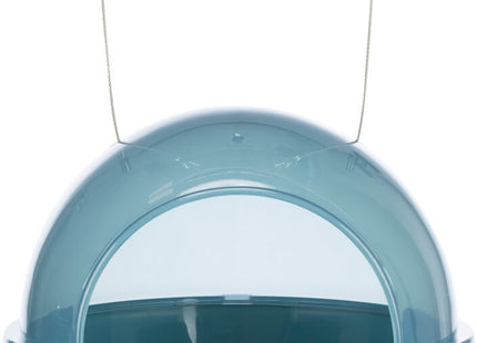 Trixie Badehaus rund blau – Vogelbad, 20×20×17.5 cm