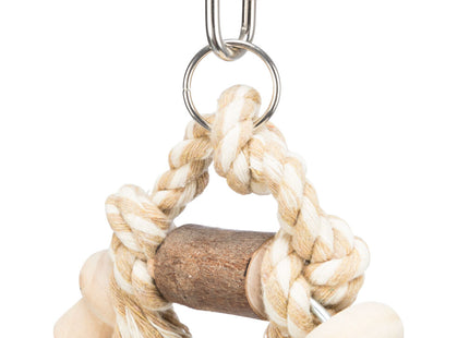 Trixie Bogenschaukel aus Holzklötzen