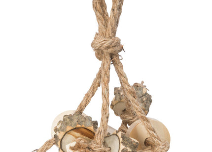 Trixie Seegras Schaukel – Vogel Spielzeug 19x19cm