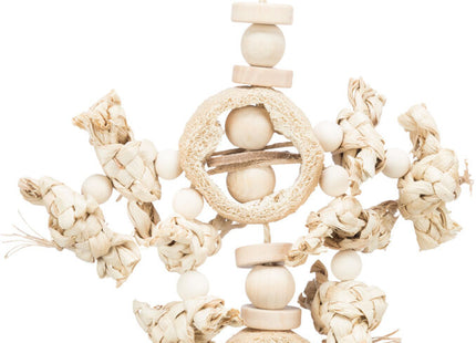 Trixie Naturspielzeug – Bananenblätter Holz Luffa 42cm