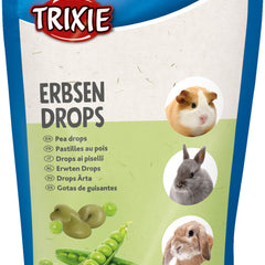 Trixie Erbsen Drops - Nagetiersnack, grün, 12 Stück