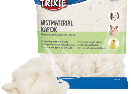 Trixie Nistmaterial Kapok - creme, 40 g