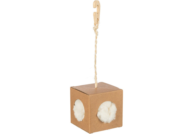 Trixie Box mit Nistmaterial - Kapok, Pappe, 9x9x9cm