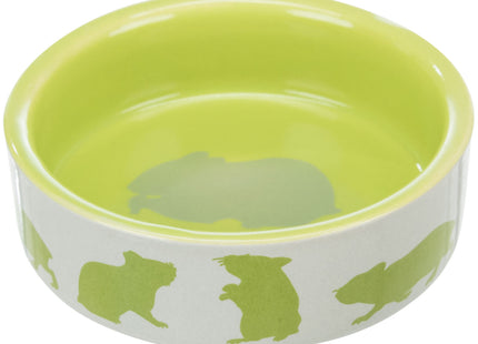 Trixie Keramiknapf - 80ml Hamster, weiss mit Motiv