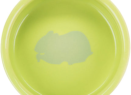 Trixie Keramiknapf - 80ml Hamster, weiss mit Motiv