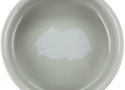 Trixie Keramiknapf - 80ml Hamster, weiss mit Motiv