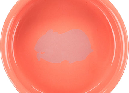 Trixie Keramiknapf - 80ml Hamster, weiss mit Motiv
