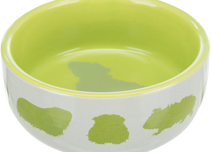 Trixie Keramiknapf - 80ml Hamster, weiss mit Motiv