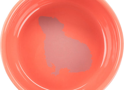 Trixie Keramiknapf - 80ml Hamster, weiss mit Motiv