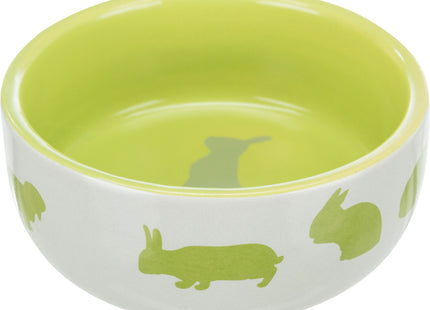 Trixie Keramiknapf - 80ml Hamster, weiss mit Motiv