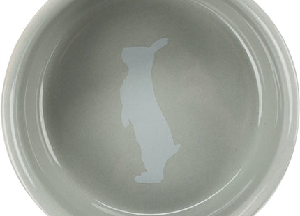Trixie Keramiknapf - 80ml Hamster, weiss mit Motiv