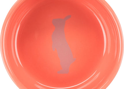 Trixie Keramiknapf - 80ml Hamster, weiss mit Motiv