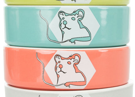 Trixie Keramiknapf Comic Hello - Keramik, 90ml, ø8cm