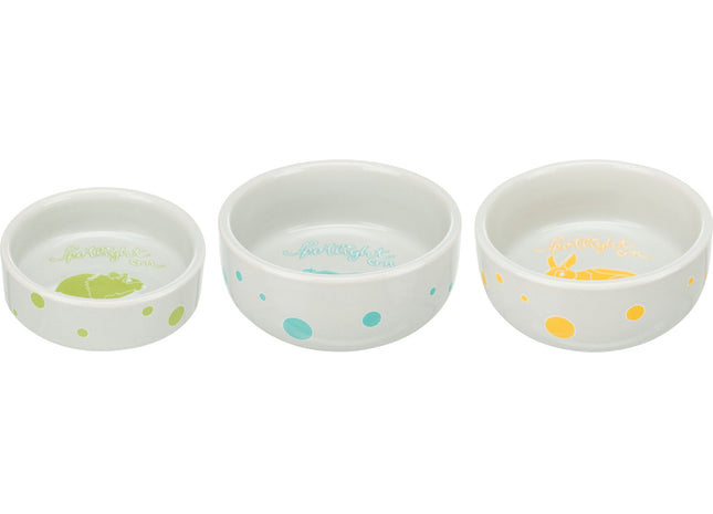 Trixie Keramiknapf - Comic-Design, 90ml, Hamster