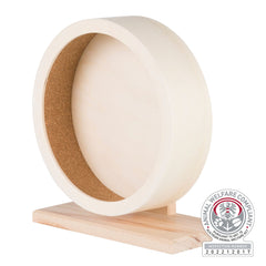 Trixie Holzlaufrad – Kork, ø21cm, leise