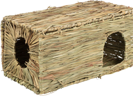 Trixie Grashaus - eckig, Naturmaterial, 45x22x27cm