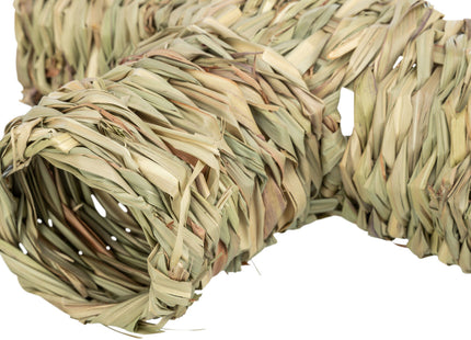 Trixie Tunnel mit Abzweiger - Hamster, Gras, 25×9×18cm