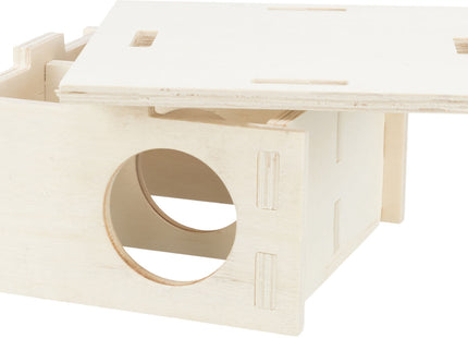 Trixie Mehrkammerhaus - Nagerhaus aus FSC-Holz, 20×10×20cm