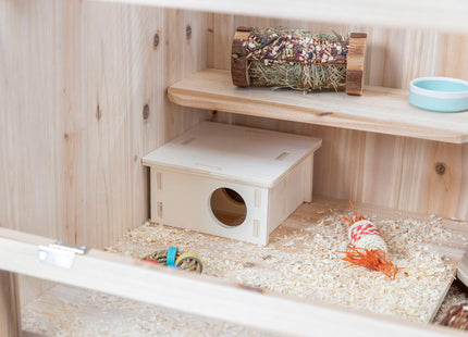 Trixie Mehrkammerhaus - Nagerhaus aus FSC-Holz, 20×10×20cm