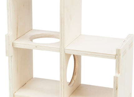 Trixie Mehrkammerhaus - Nagerhaus, Holz, 3 Kammern