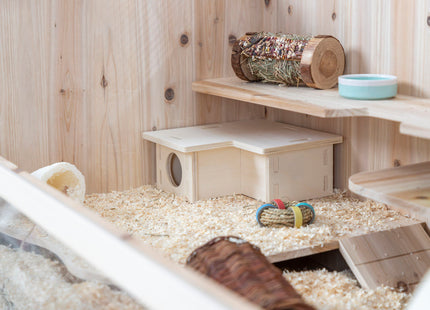 Trixie Mehrkammerhaus - Nagerhaus, Holz, 3 Kammern