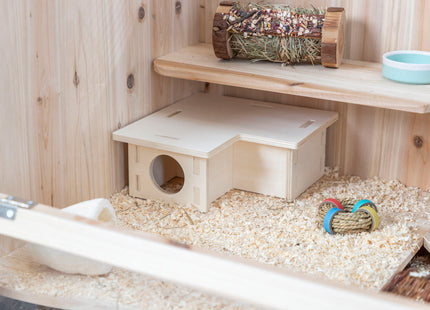 Trixie Mehrkammerhaus - Nagerhaus, Holz, 3 Kammern