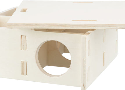Trixie Mehrkammerhaus - Nagerhaus, Holz, 20×10×20 cm
