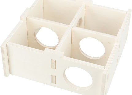 Trixie Mehrkammerhaus - Nagerhaus, Holz, 20×10×20 cm