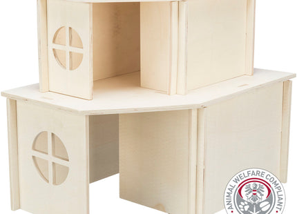 Trixie Haus Holm - Holz-Nagerhaus 42x18cm