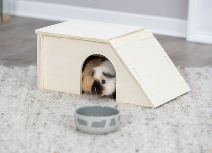 Trixie Haus Bent - Nagerhaus Holz 40x18cm