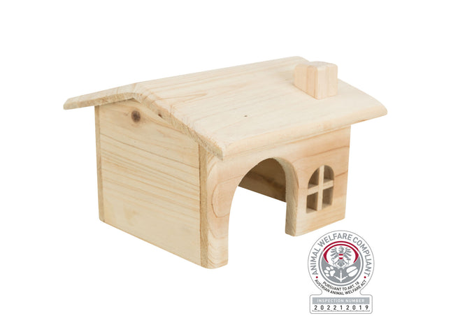Trixie Haus nagelfrei Hamster Kiefernholz 15x11x15cm