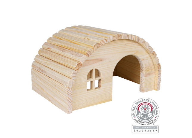 Trixie Haus nagelfrei – grosses Hamsterhaus Holz