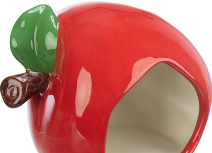 Trixie Keramikhaus Apfel - Hamsterhaus rot klein