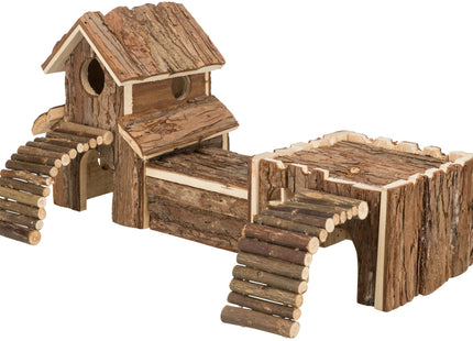 Trixie Frida XL Hamster- / Degutunnel - hochwertiger Tunnel für Hamster und Degus, ideal für artgerechte Beschäftigung und Bewegung im Käfig