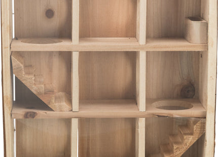 Trixie Natural Living Hamster Spielturm – Holzspielturm 30×30 cm