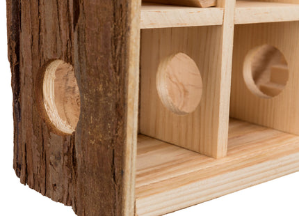 Trixie Natural Living Hamster Spielturm – Holzspielturm 30×30 cm