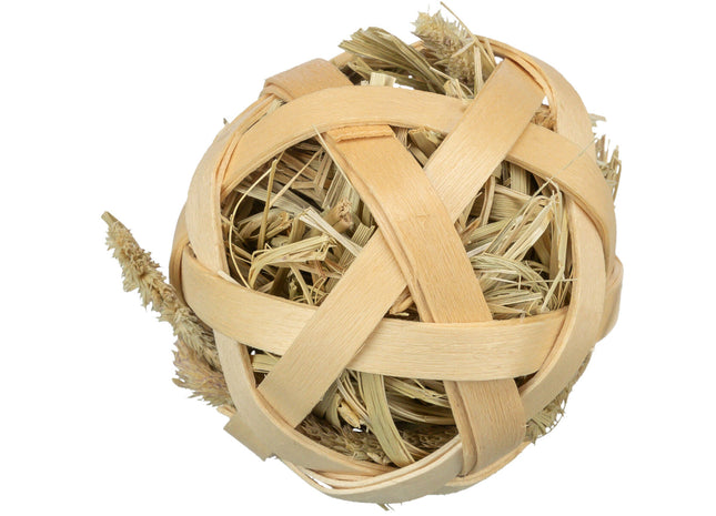 Trixie Heuball mit Bambus – natürlich, ø5cm