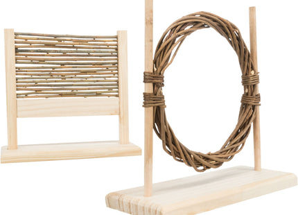 Trixie Agility-Set – Holz, Hürde und Ring