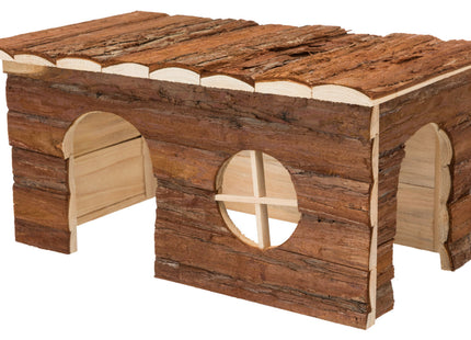Trixie Blockhaus Jerrik – Nagerhaus aus Rindenholz