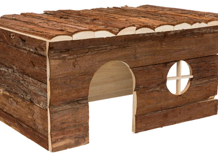 Trixie Blockhaus Jerrik – Nagerhaus aus Rindenholz