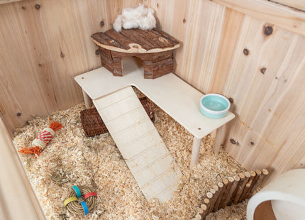 Trixie Plattform mit Rampe, Mäuse/Hamster, Holz