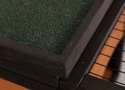 Trixie Natura Freilaufgehege - Kleintiergehege schwarz braun