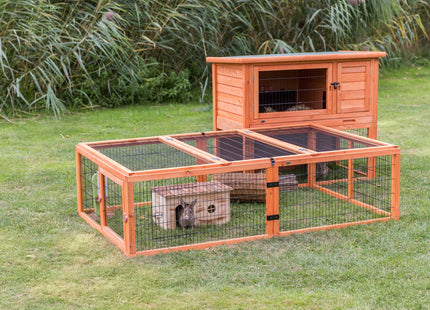 Trixie Natura Kaninchenstall – braun, Grösse S